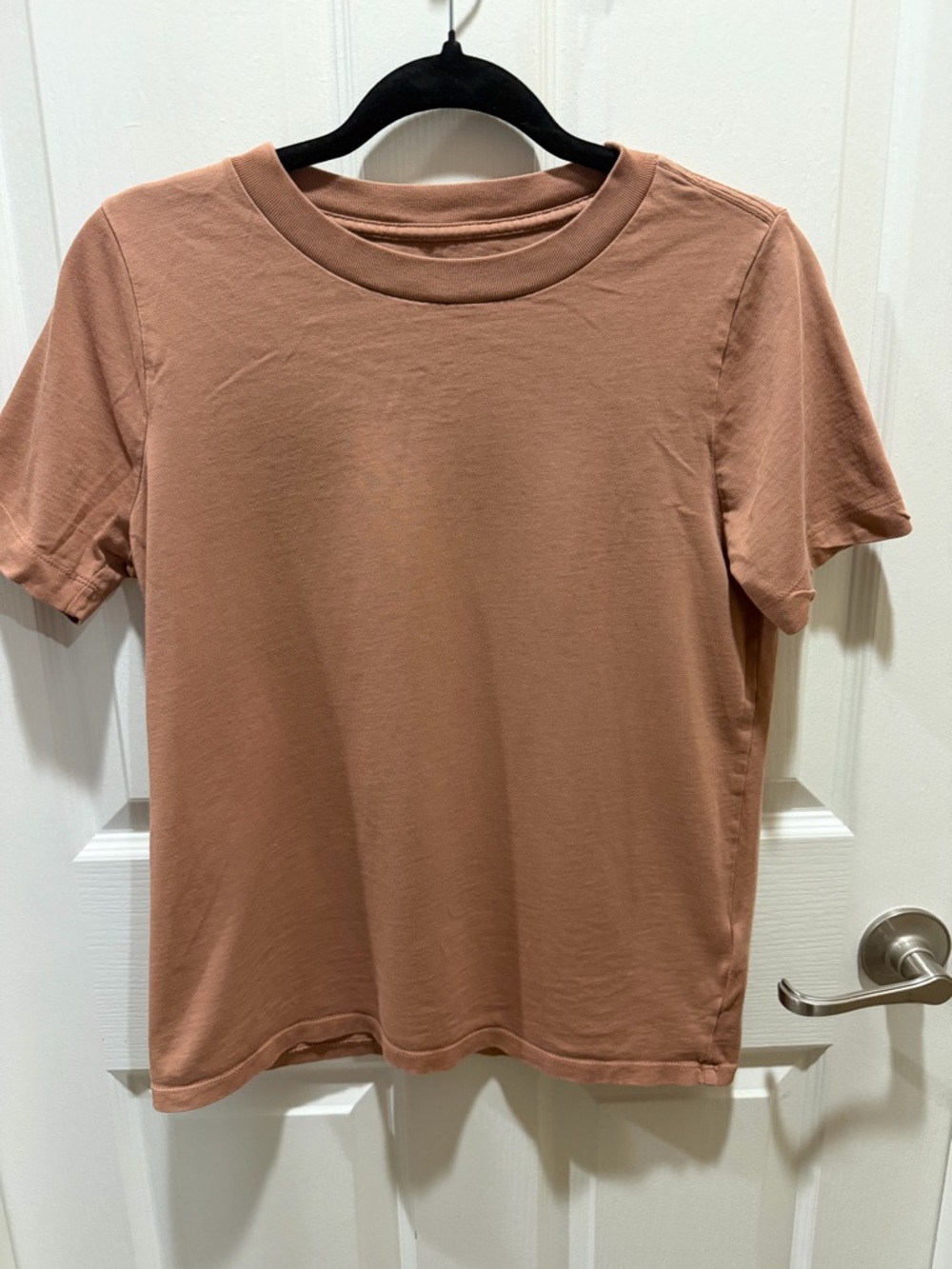 Madewell Short Sleeve Tee in Blush Rose